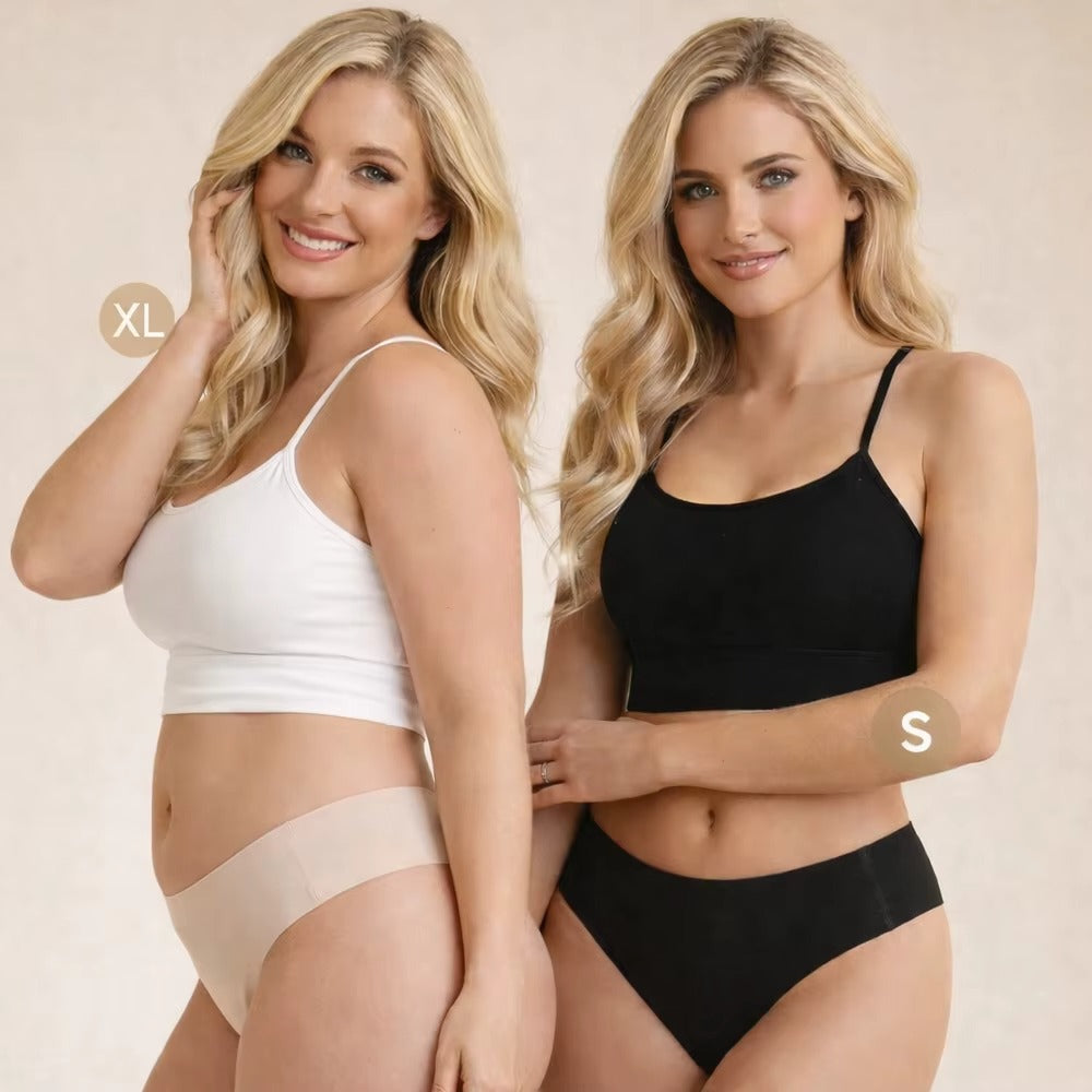 (4 PACK) Millory Seamless Camel toe Proof Liners