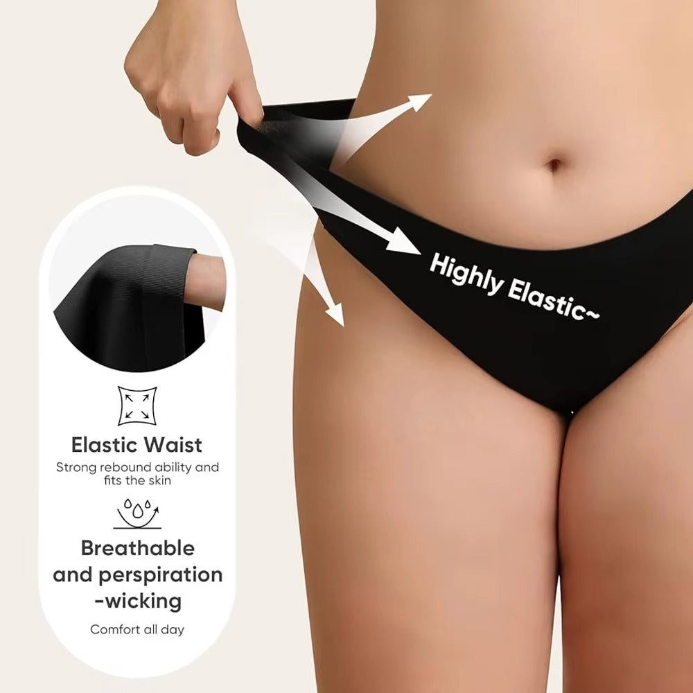 (4 PACK) Millory Seamless Camel toe Proof Liners