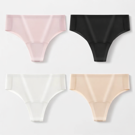 (4 PACK) Millory Seamless Camel toe Proof Liners