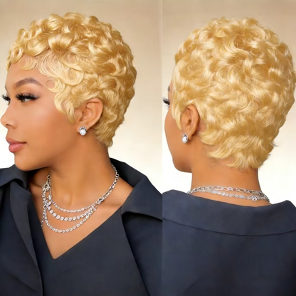 Millory Brazillian Remy Pixie Cut Wig